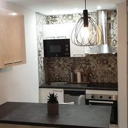 아파트 Modern 1 Bed Seafront Boliches *